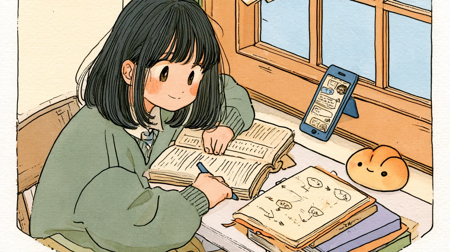 教科書と、対話の相手と、自分のノート