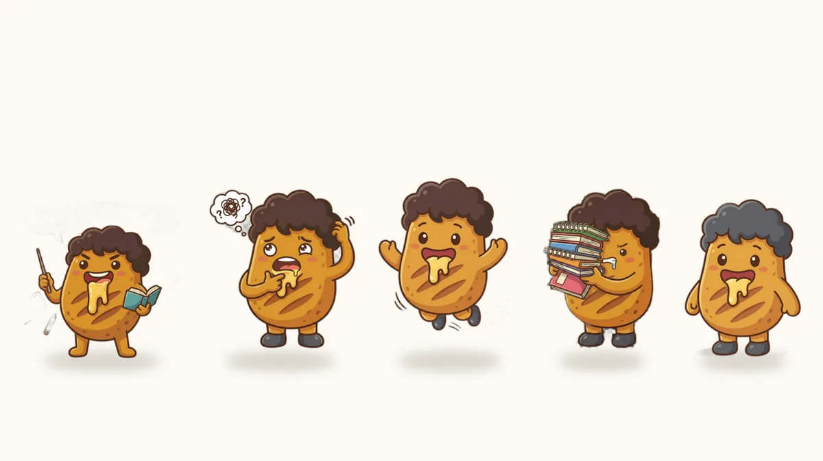 対話に寄りそうパンパン（食図鑑のキャラクター）